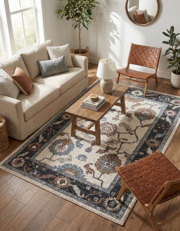 5' 3 x 8' Eco Traditional Rug