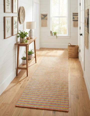 Hand Woven Happy Rugs Happy Home Wool Runner