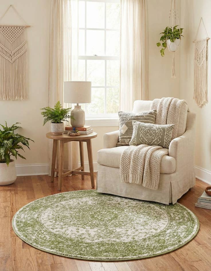 Detail image of  3' x 3' Dover Round Rug