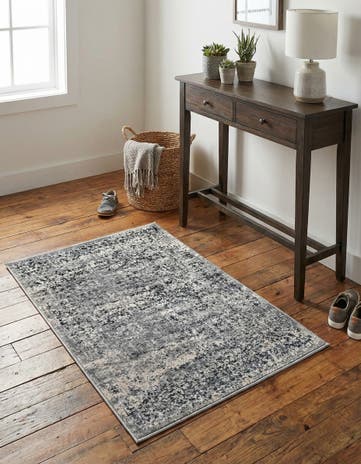 Blue Gray Eliza Rug
