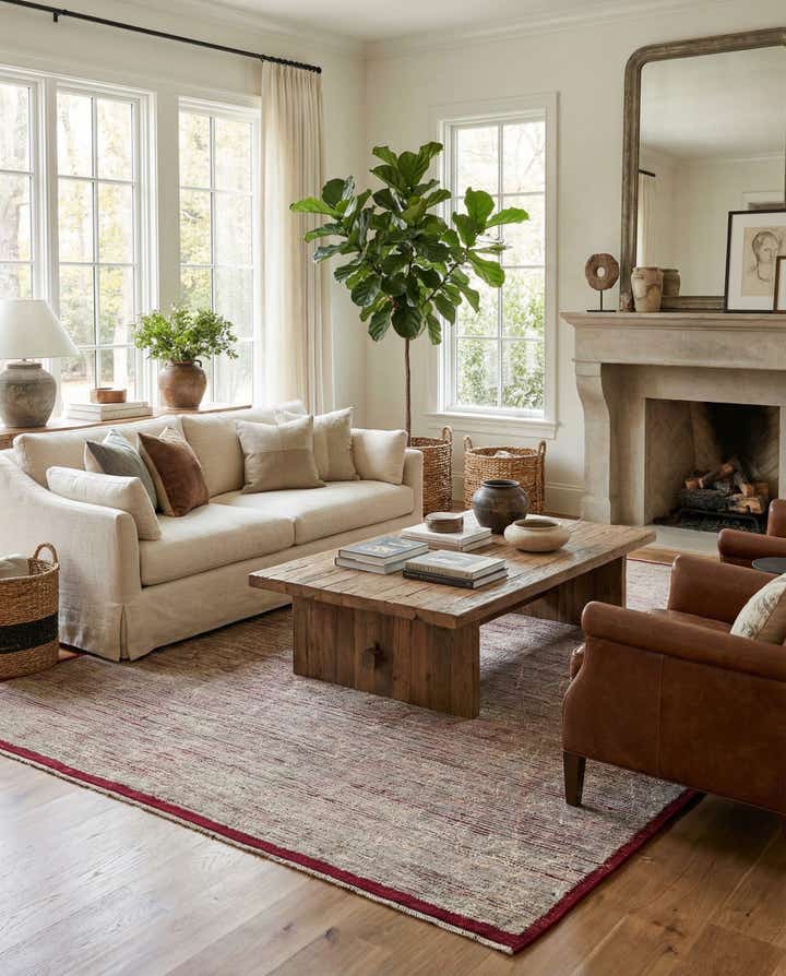 8' 6 x 10' 4 Hand Knotted Moroccan Wool Rug