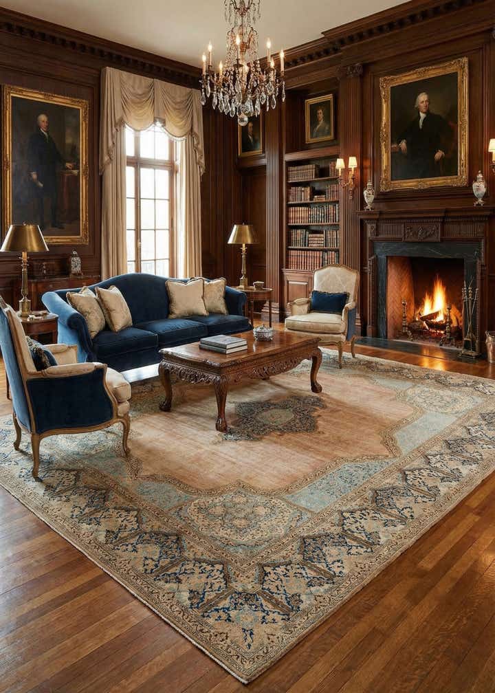 10' 2 x 13' 1 Vintage Royal Rug