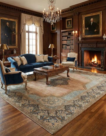 10' 2 x 13' 1 Vintage Royal Rug