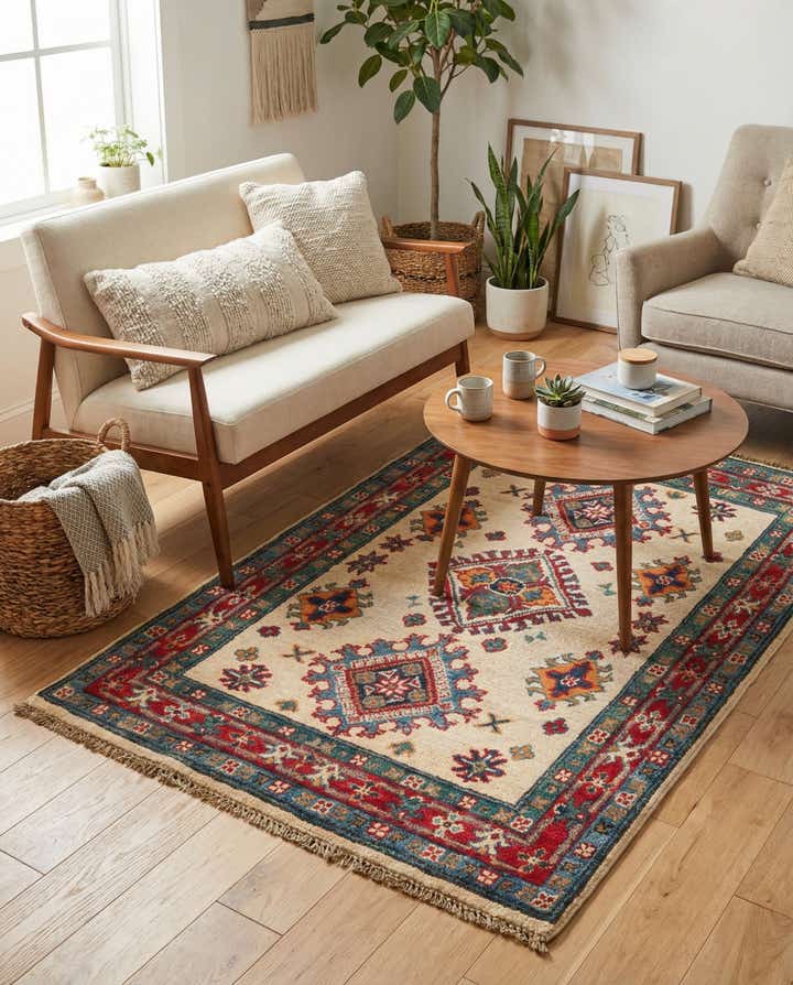 2' 8 x 4' 2 Hand Knotted Kazak Rug