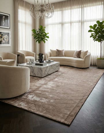 9' 10 x 13' 1 Hand Knotted Darya Wool Rug