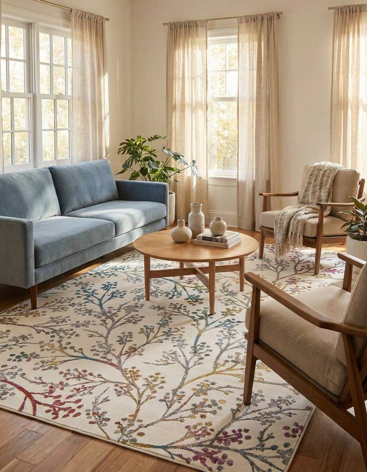 Detail image of 10' x 13' Blossom Rug