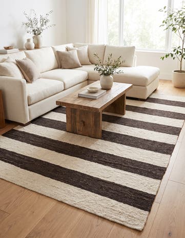 8' 2 x 10' 8 Hand Knotted Moroccan Wool Rug