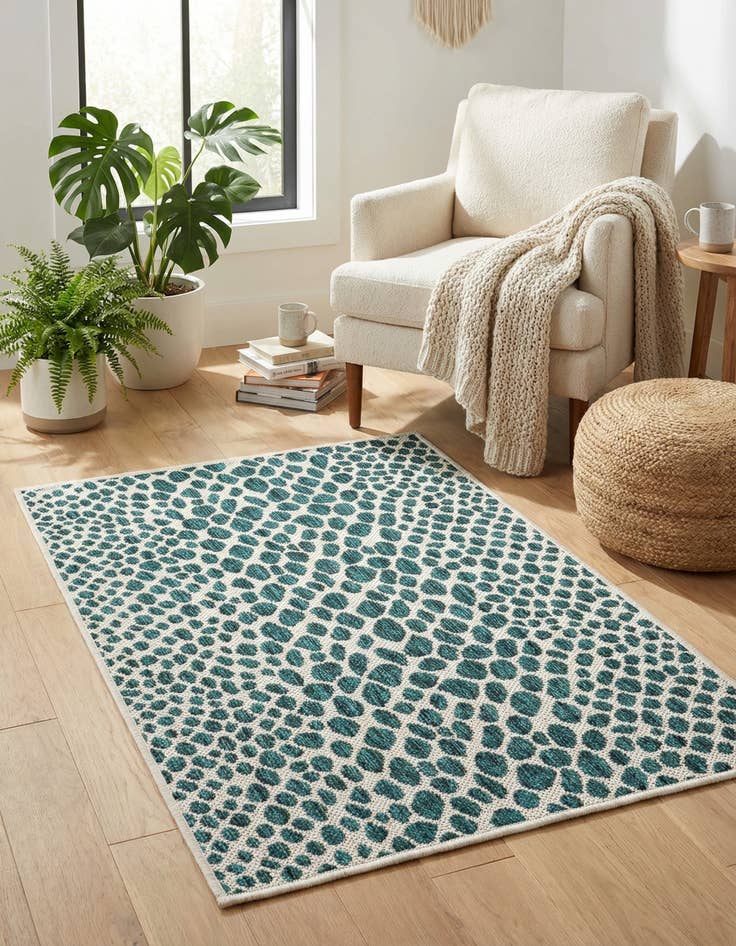 Detail image of 2' x 3'  Washable Jill Zarin Cape Town Indoor / Outdoor Rug