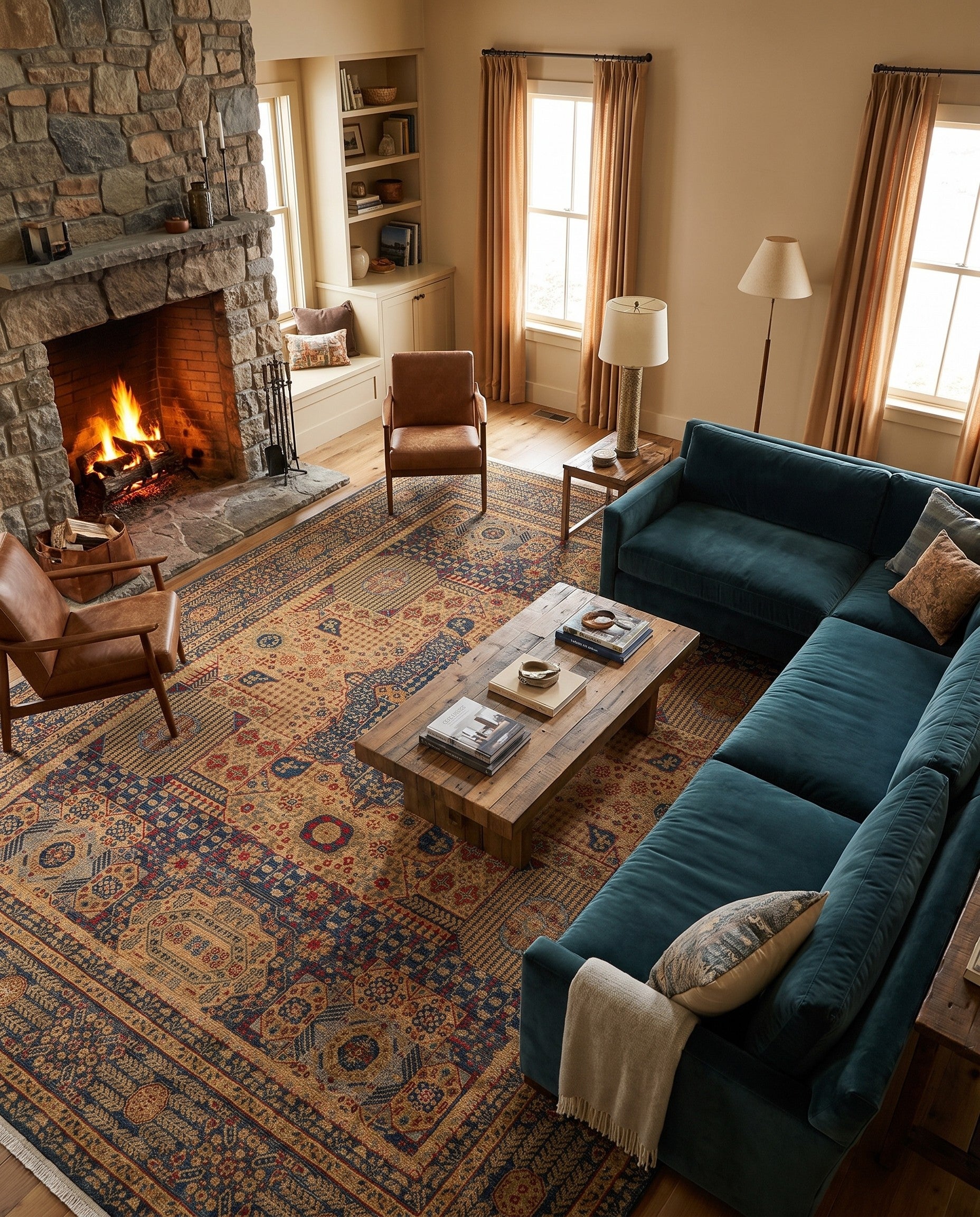 10' x 13' Mamluk Rug