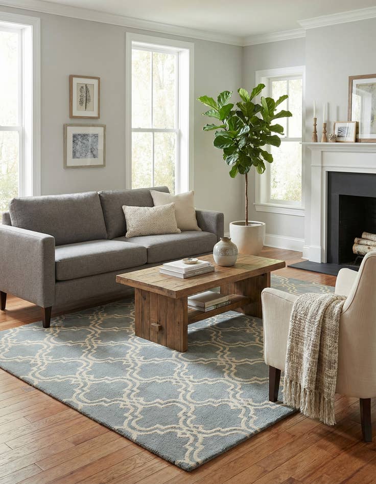 Detail image of 5' x 8' Luna Rug