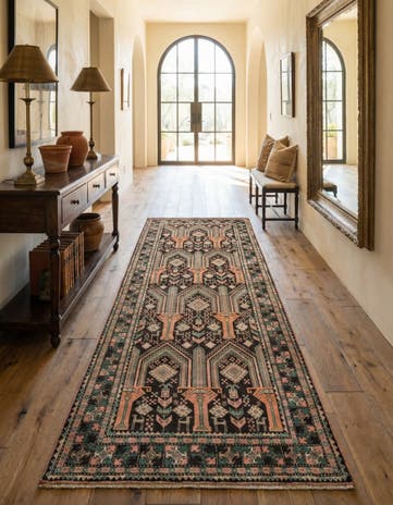 3' 11 x 9' 1 Hamedan Rug