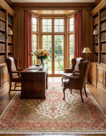 8' 3 x 11' 4 Hand Knotted Tabriz Wool Rug