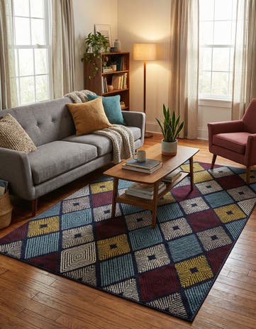5' 3 x 8' Laguna Rug