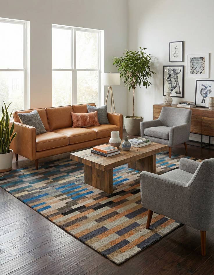 Detail image of 8' 1 x 10' 2 Luna Rug