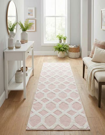 Pink Sabrina Soto Casa Havana Runner Rug