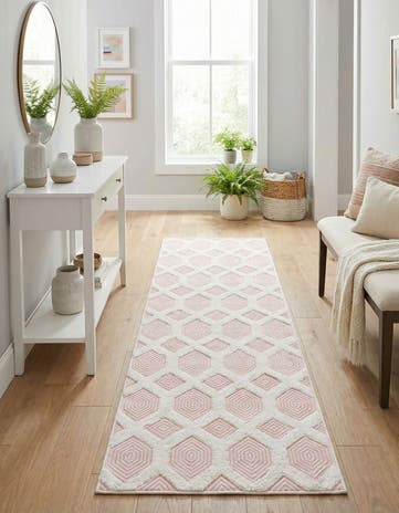 Pink Sabrina Soto Casa Havana Runner Rug