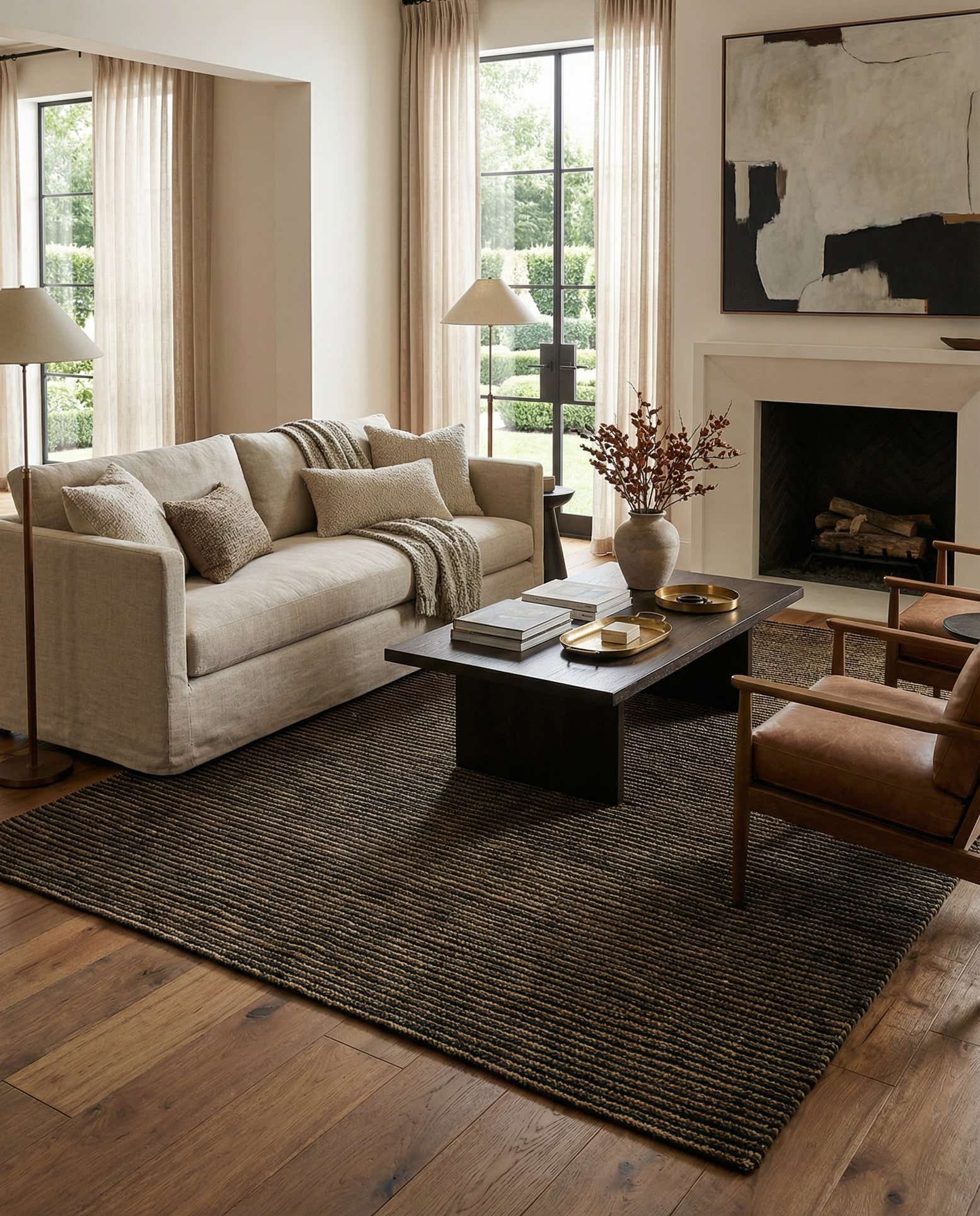 5' 4 x 8' Juma Wool Rug