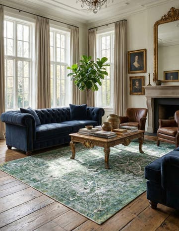 7' 1 x 9' 7 Vintage Royal Rug