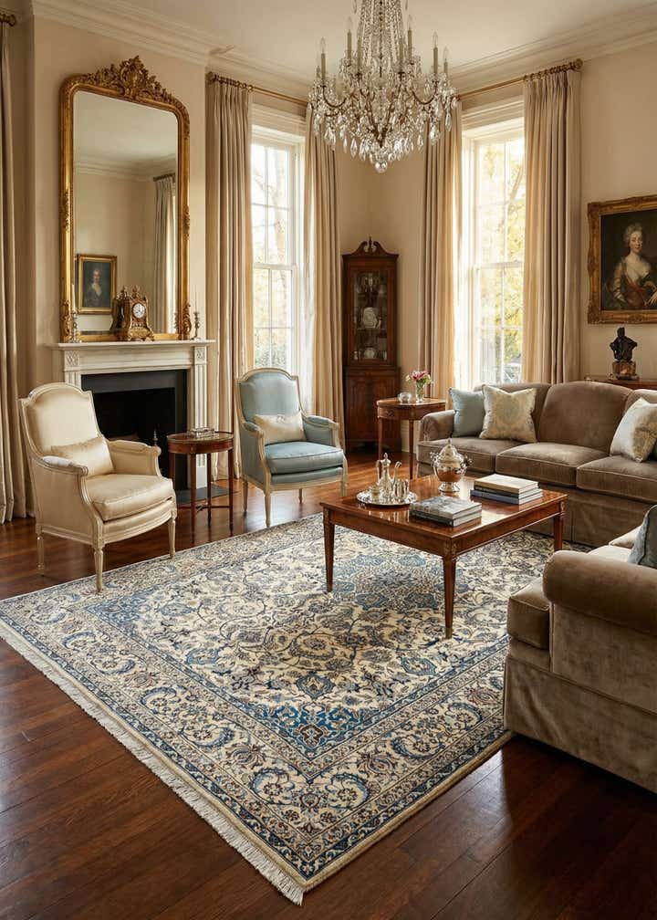 8' 7 x 12' 2 Nain Rug