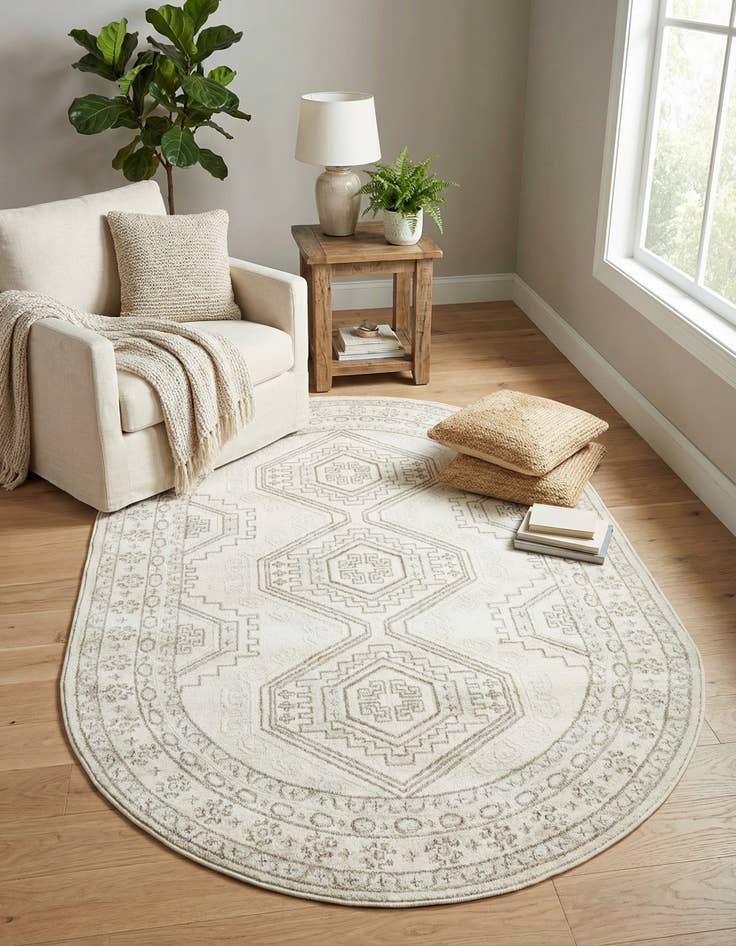 Detail image of  4' x 6' Charlotte Oval Rug