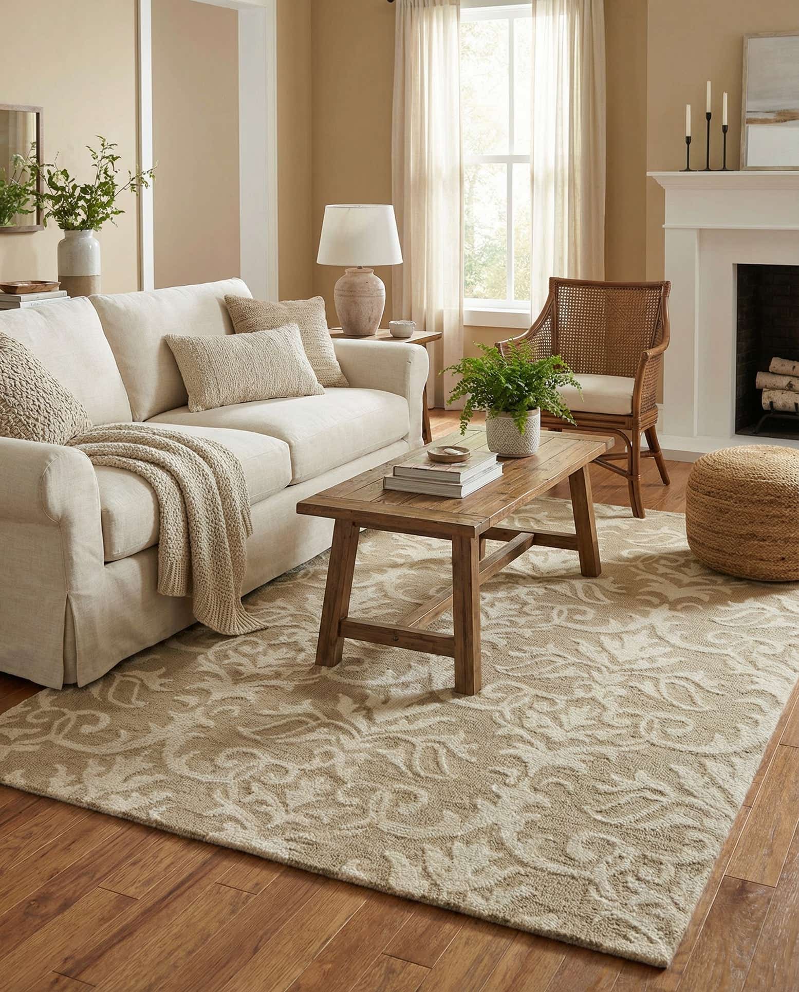 5' 1 x 7' Agra Rug