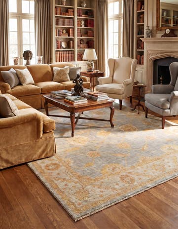 5' 9 x 7' 9 Kaizar Wool Rug