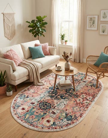 5' x 8' Charleston Oval Rug