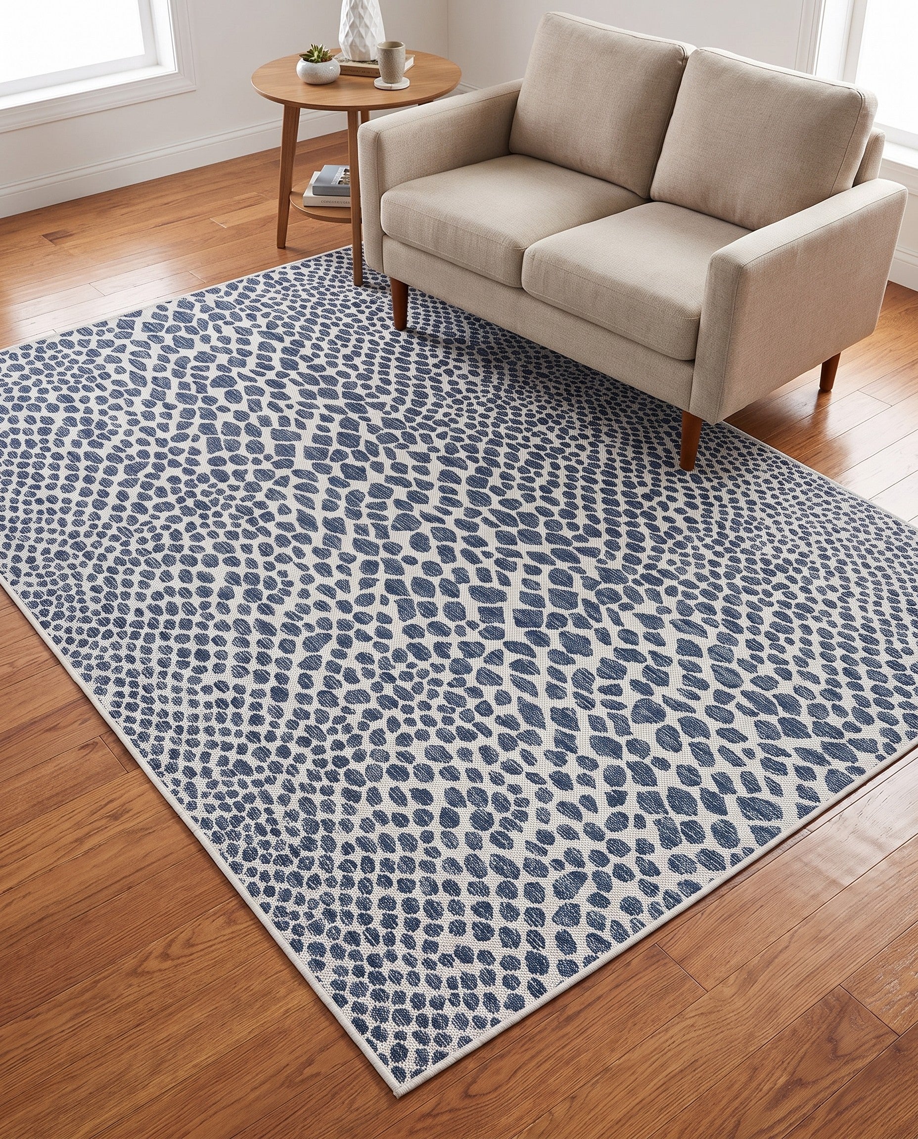 5' 3 x 8' Easy-Clean Jill Zarin Cape Town Indoor / Outdoor Rug