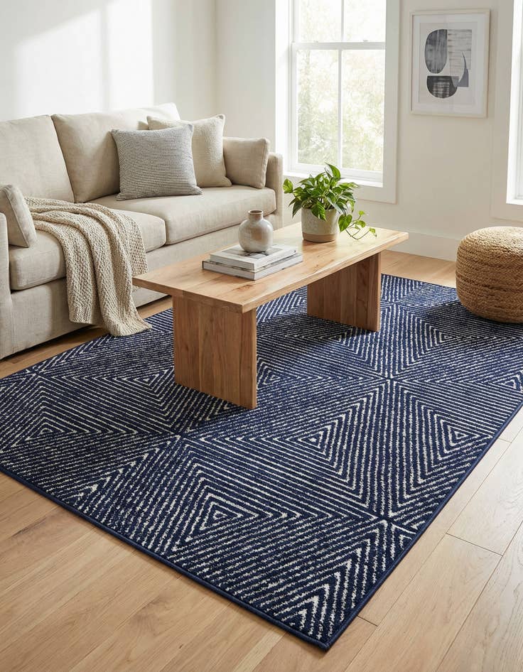 Detail image of 4' x 6'  Washable Sabrina Soto Indoor / Outdoor Rug