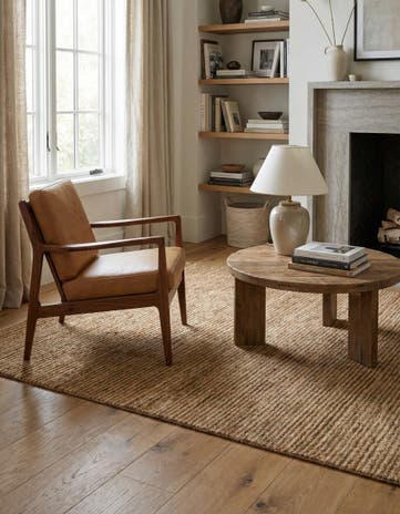 4' 7 x 6' 4 Hand Knotted Modern Ziegler Rug
