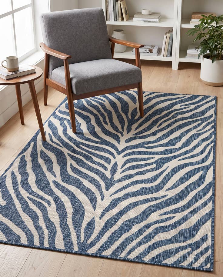Detail image of 4' x 6' Easy-Clean Safari Indoor / Outdoor Rug