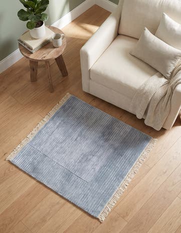 2' 7 x 2' 8 Hand Knotted Darya Wool Square Rug