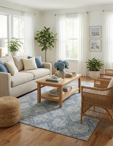 5' 3 x 8' Kamala Washable Rug