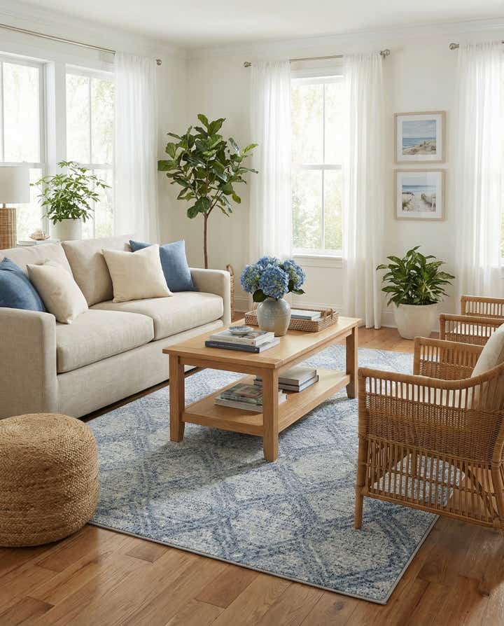 5' 3 x 8' Kamala Washable Rug