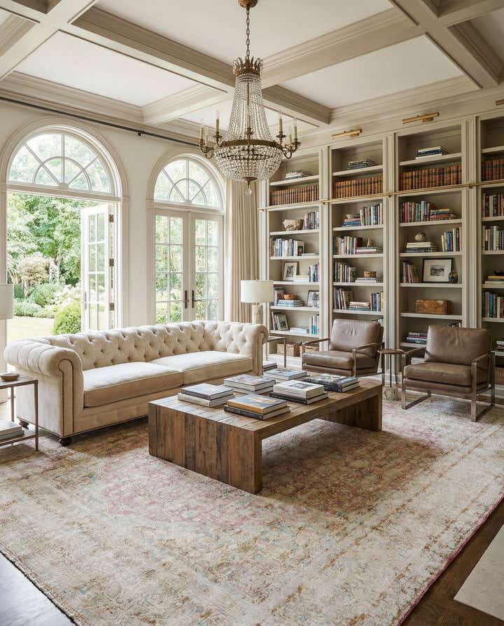 9' 8 x 12' 3 Vintage Royal Wool Rug