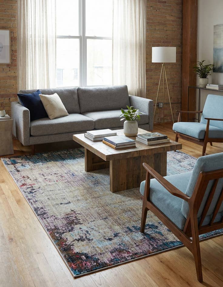 Detail image of 4' x 6' Downtown Greenwich Village Rug