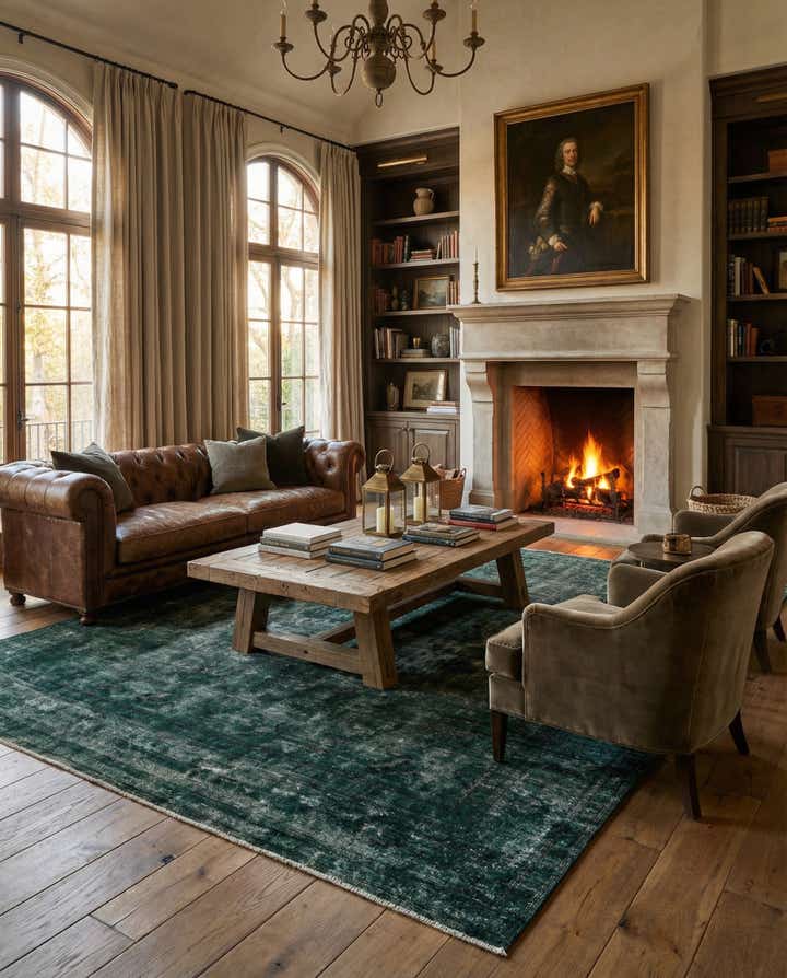 9' 9 x 12' 3 Hand Knotted Ultra Vintage Persian Wool Rug