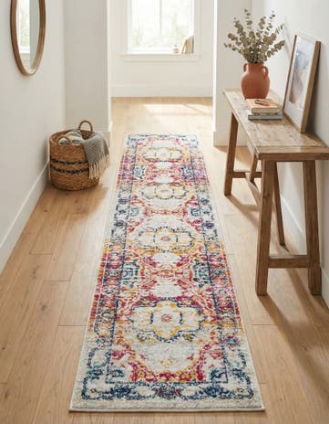 2' x 9' 10 Madeline Vintage Runner Rug