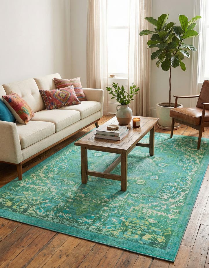 6' x 9' Washable Francesca Rug