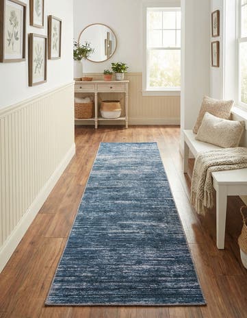 Blue Asha Runner Rug