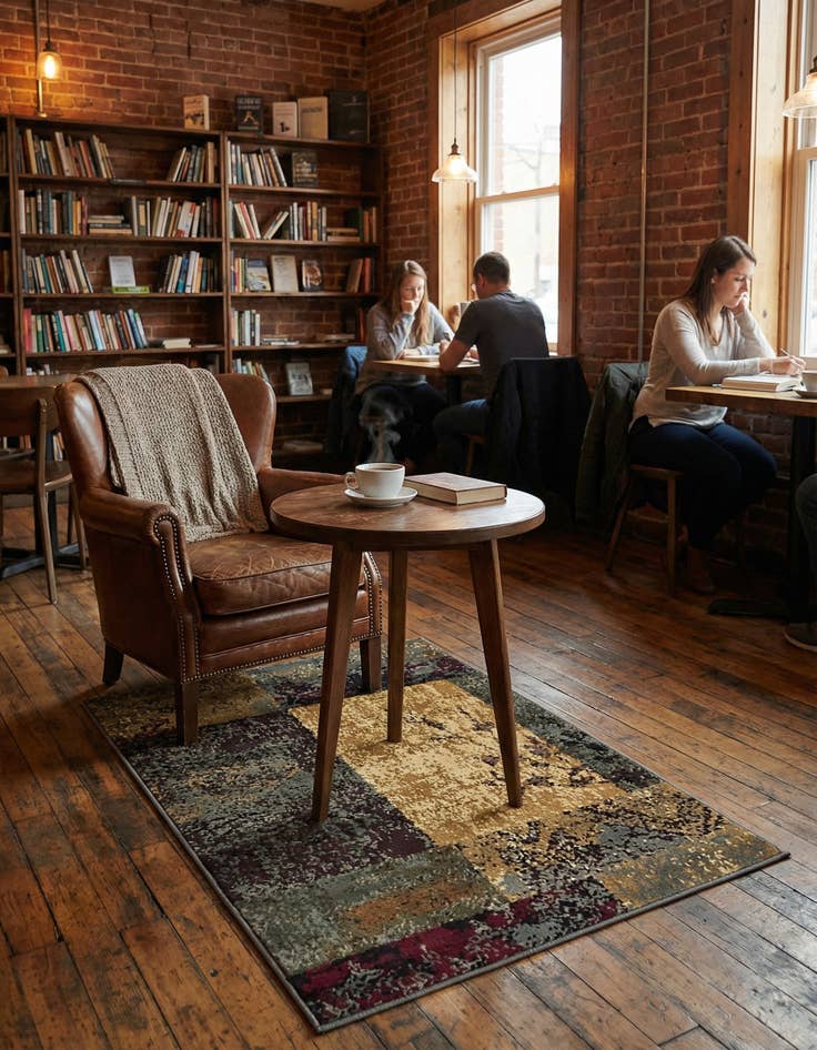 Detail image of 2' x 3' Coffee Shop Rug