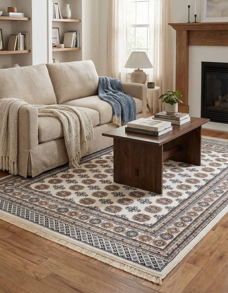 Detail image of 7' x 10' Bokhara Rug