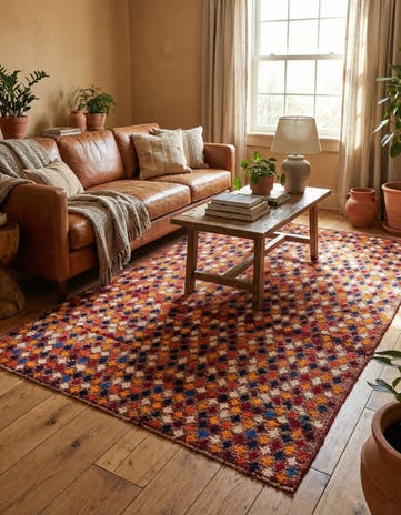 4' 10 x 6' Hand Knotted Balouch Wool Rug