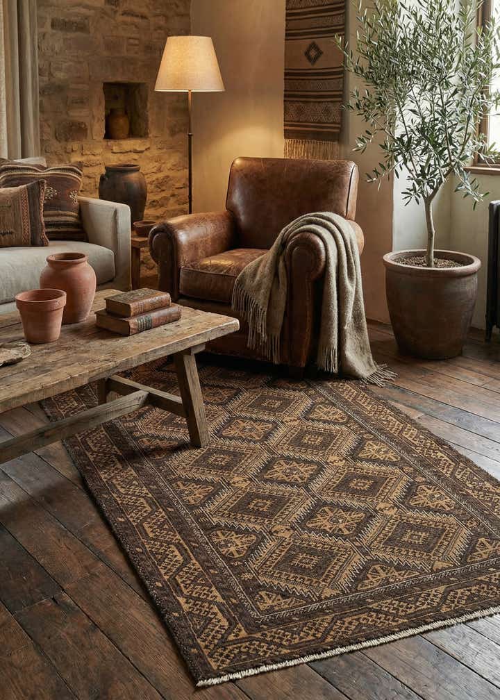 4' 1 x 7' 7 Balouch Rug