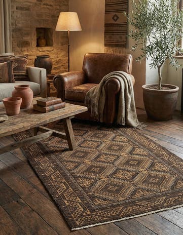 4' 1 x 7' 7 Balouch Rug