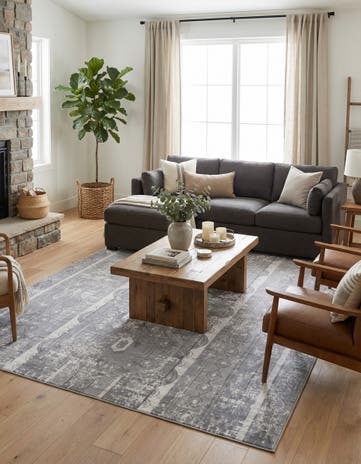 Gray Oregon Rug