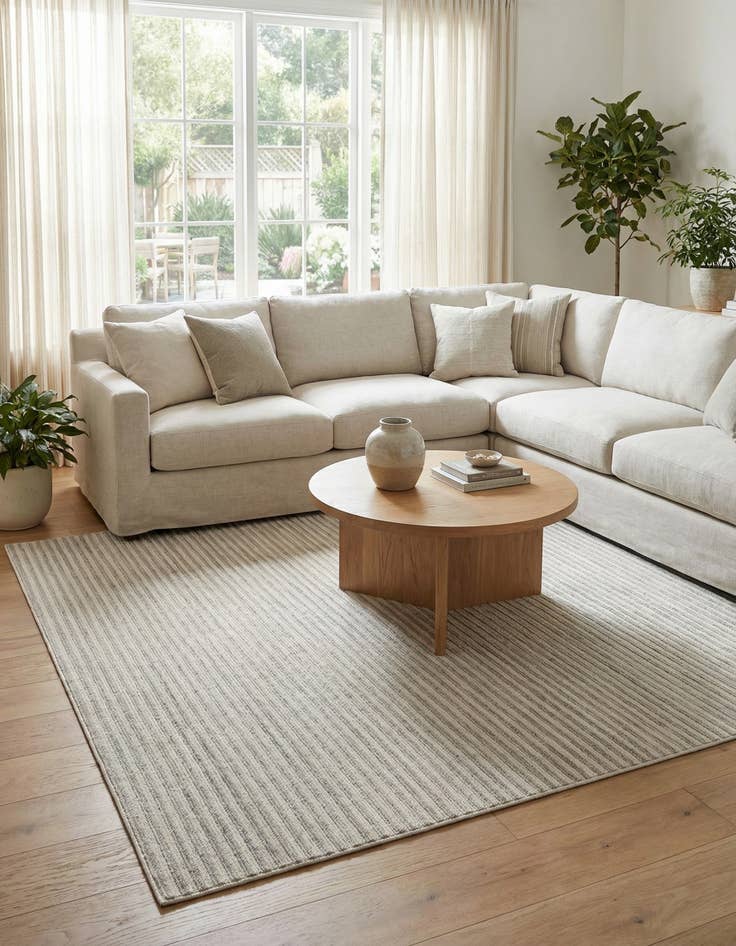 Detail image of  7' 10 x 10'  Washable Sabrina Soto Indoor / Outdoor Rug