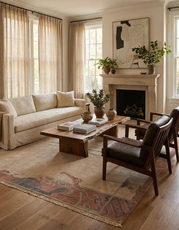 8' 5 x 11' 9 Hand Knotted Nepal Wool Rug