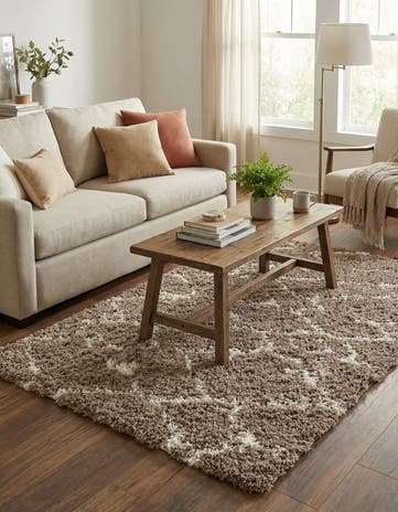 5' x 8' Infinity Shag Rug