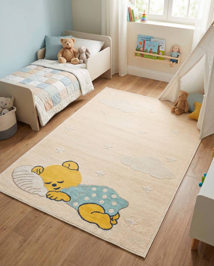 Detail image of 5' 3 x 7' 7 Easy-Clean Indoor / Outdoor Rug